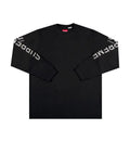 Supreme Intarsia Sleeve Long-Sleeve Top 'Black'