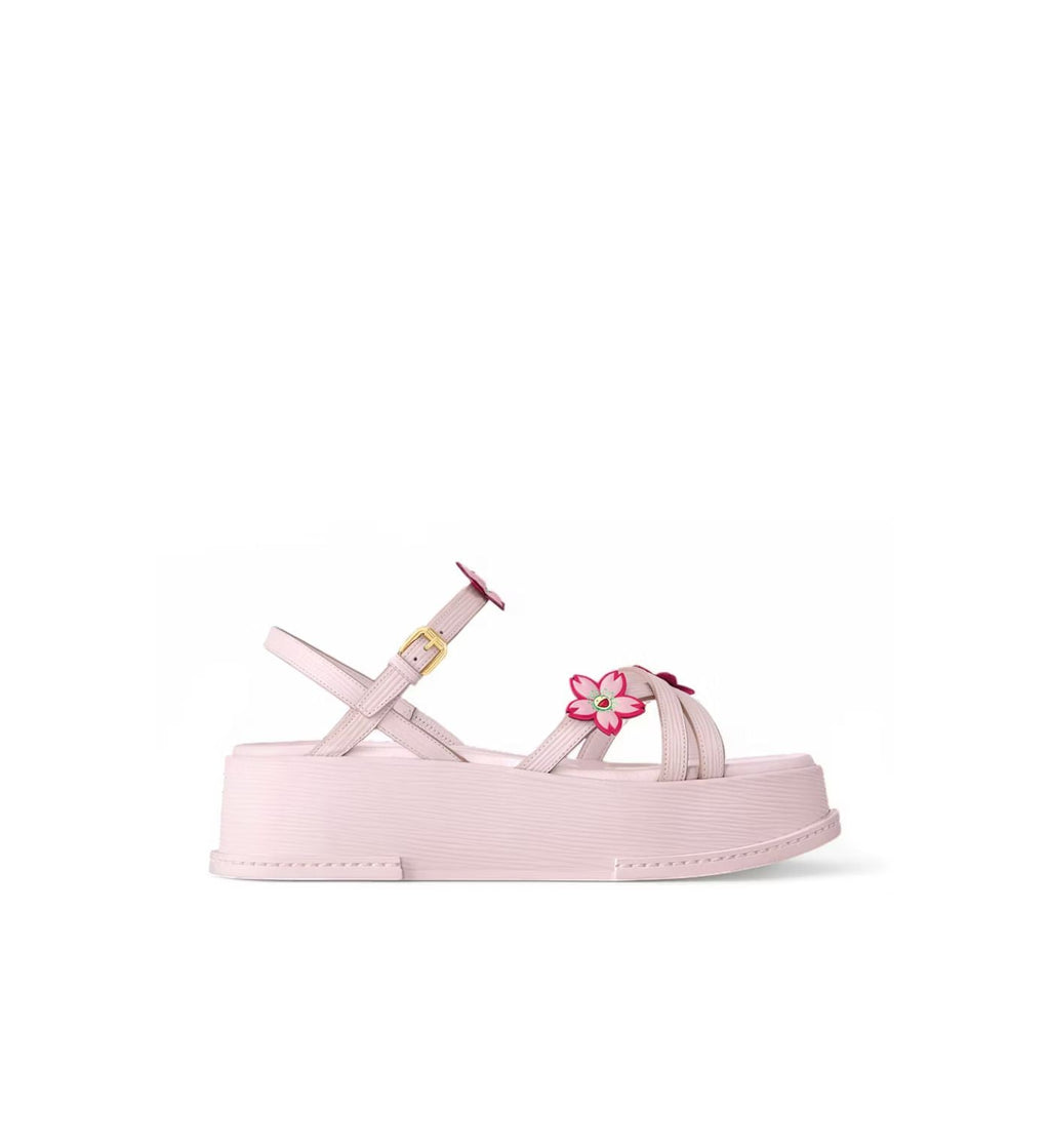 Louis Vuitton x Takashi Murakami Maya Platform Sandal sss