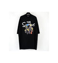 Balenciaga T-shirt logo “The Simpson” black
