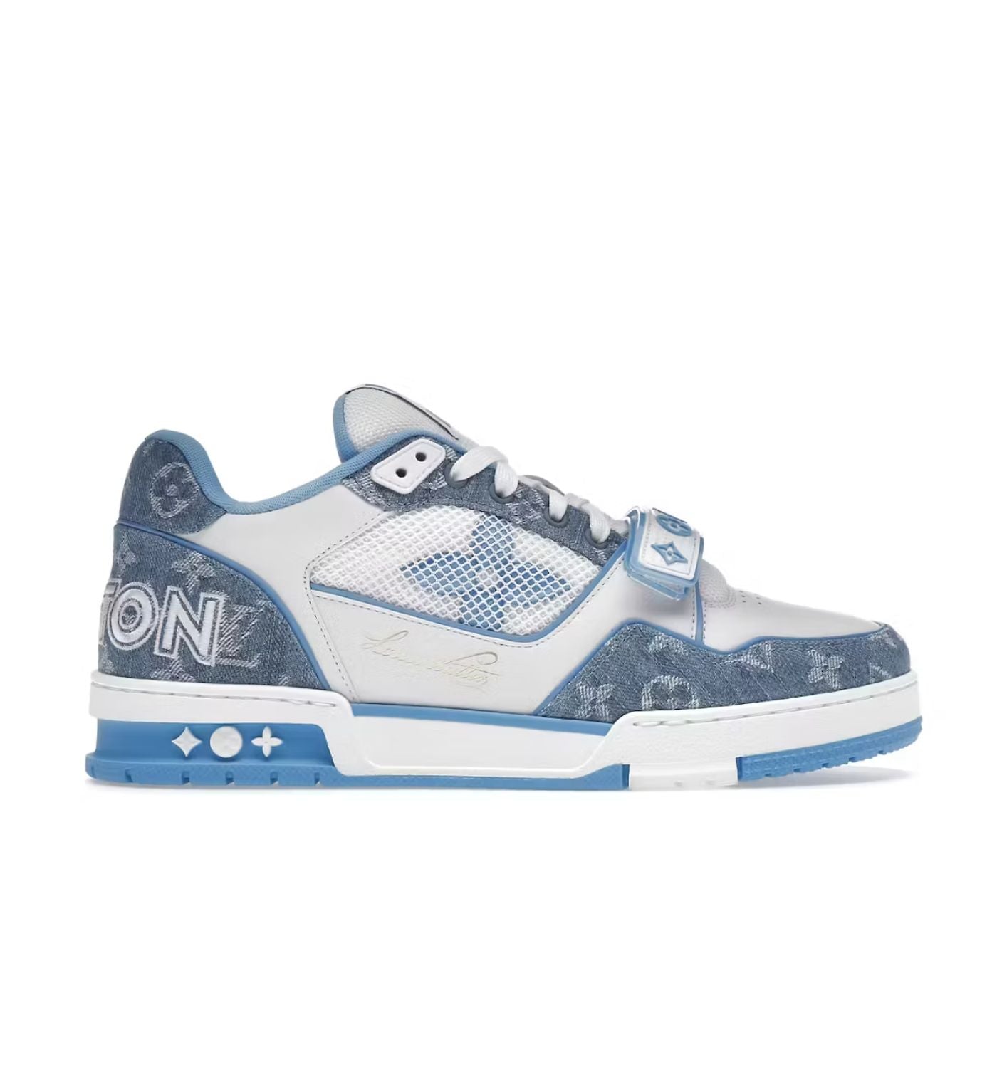 Louis Vuitton Trainer Monogram Denim
