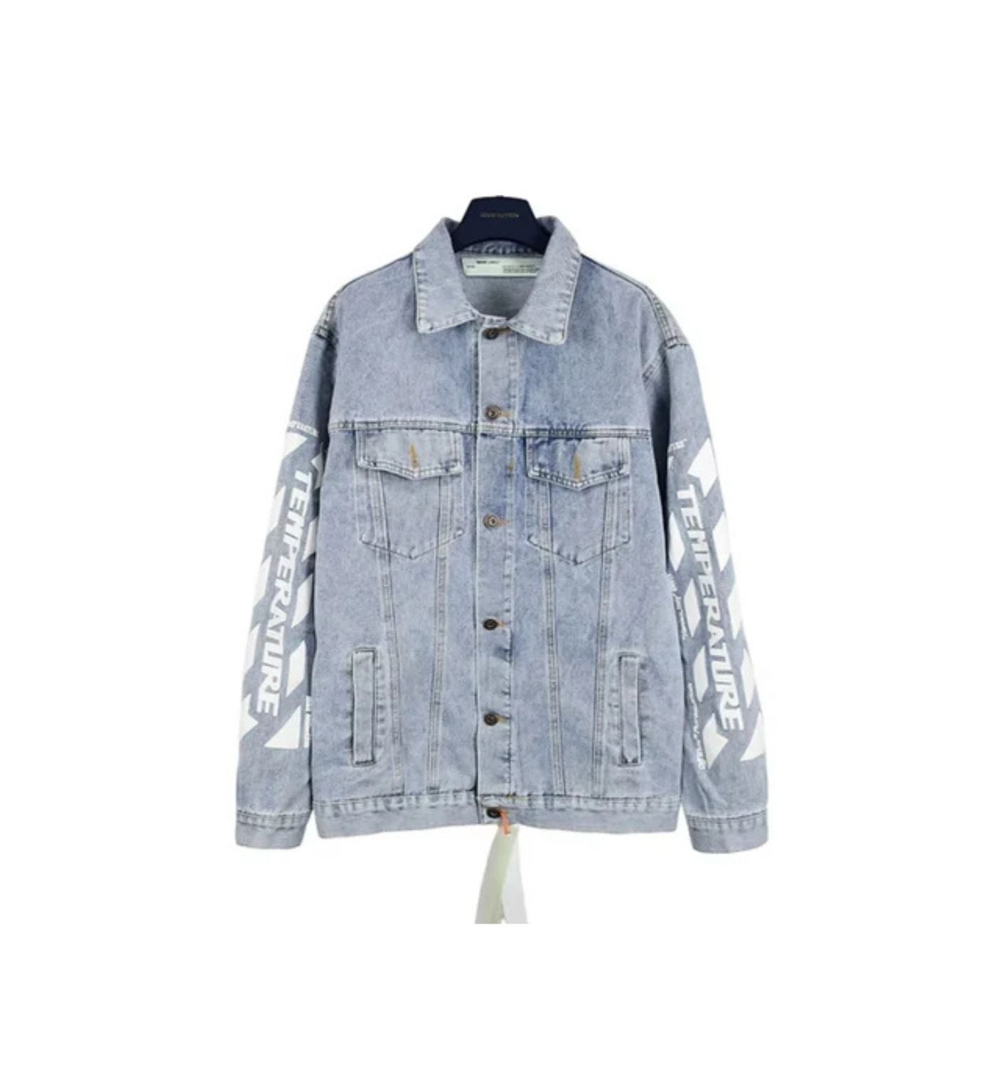 Offwithe jacket clear logo X Virgil Abloh