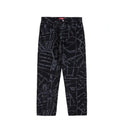 Supreme Gonz Map Denim Painter Pant Washed Black