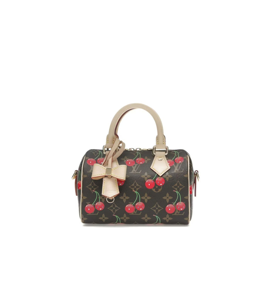 Louis Vuitton x Takashi Murakami Cherry Speedy Bandouliere