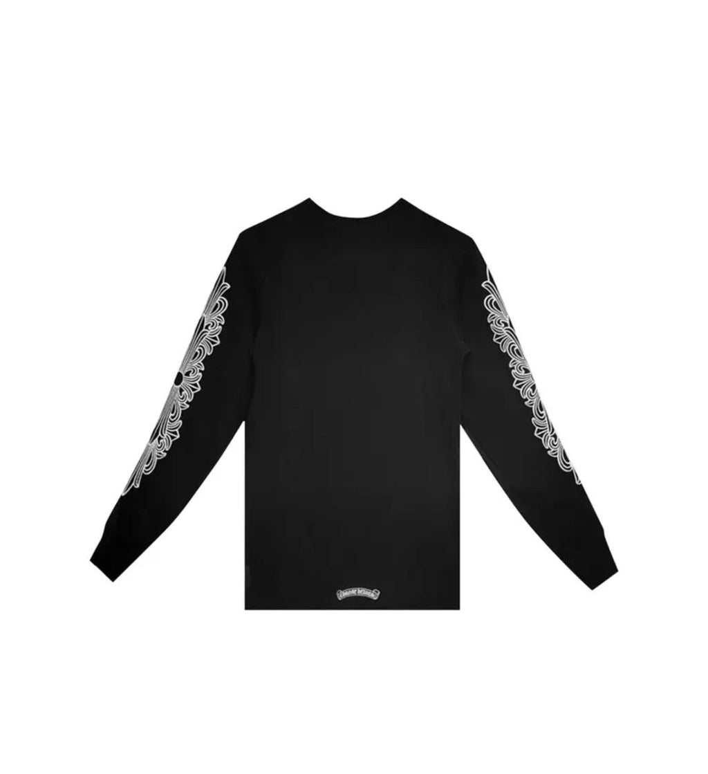 Chrome Hearts Horseshoe Thermal Waffle T-Shirt 'Black'