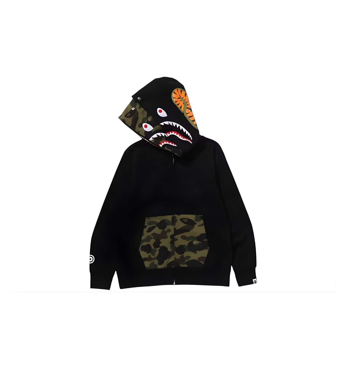 BAPE 1st Camo Shark Full Zip Double Hoodie