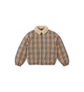 Supreme Burberry Shearling Collar Down Puffer Jacket