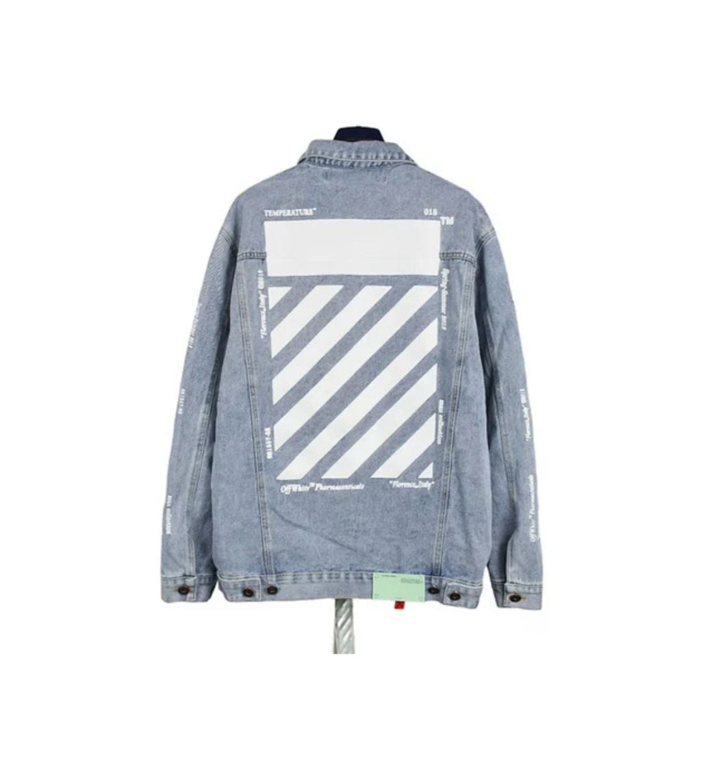 Offwithe jacket clear logo X Virgil Abloh