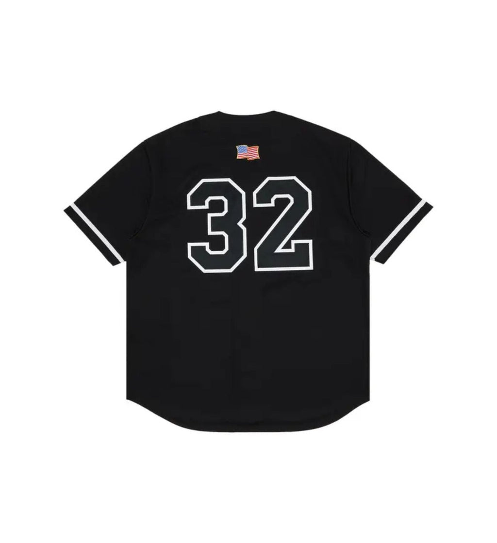 Supreme Swords Baseball Jersey 'Black'
