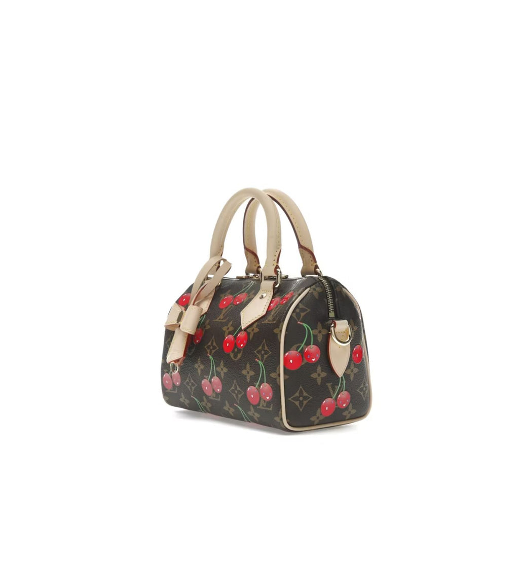 Louis Vuitton x Takashi Murakami Cherry Speedy Bandouliere