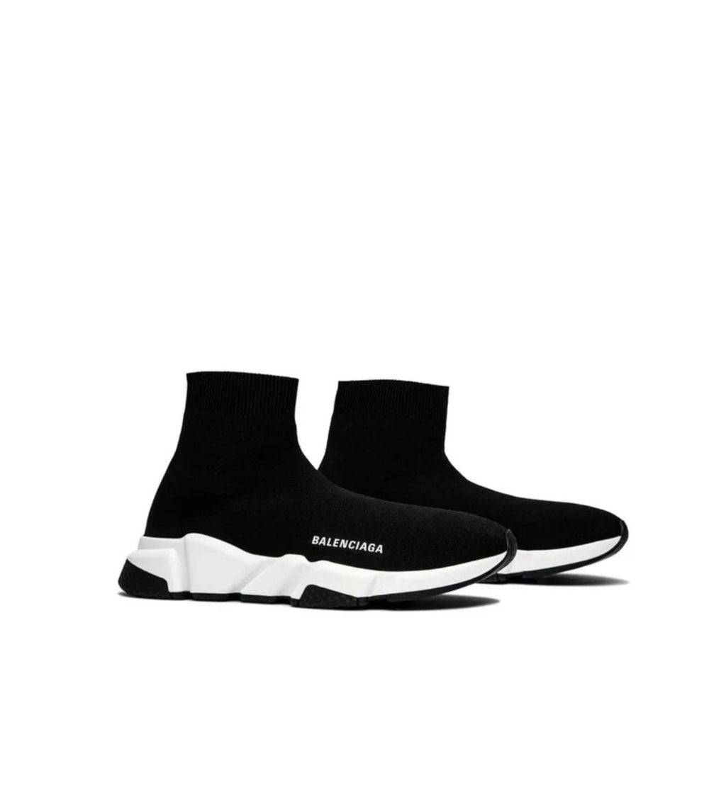 Balenciaga Speed Sneaker 'Black White' 2018
