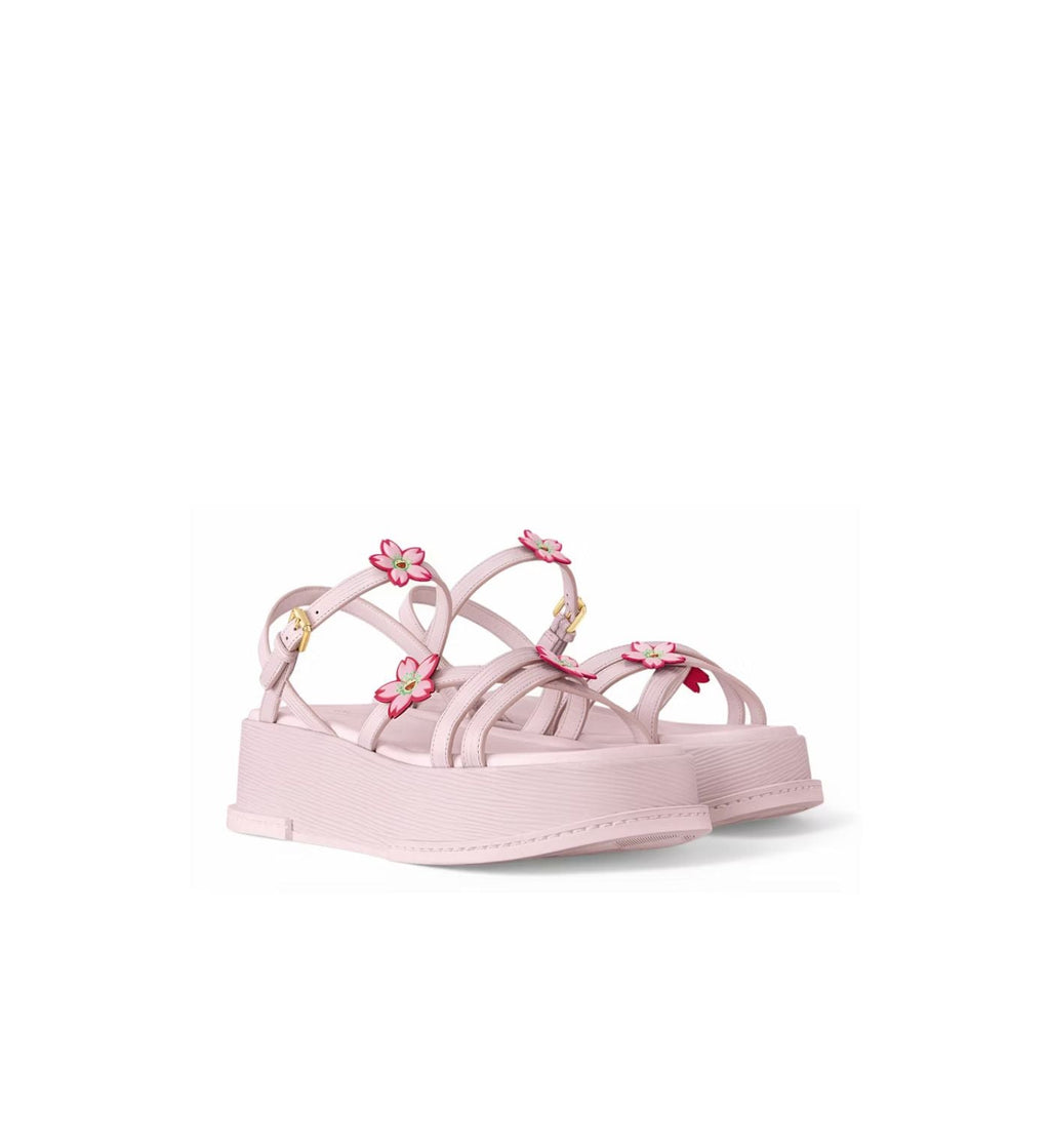 Louis Vuitton x Takashi Murakami Maya Platform Sandal sss
