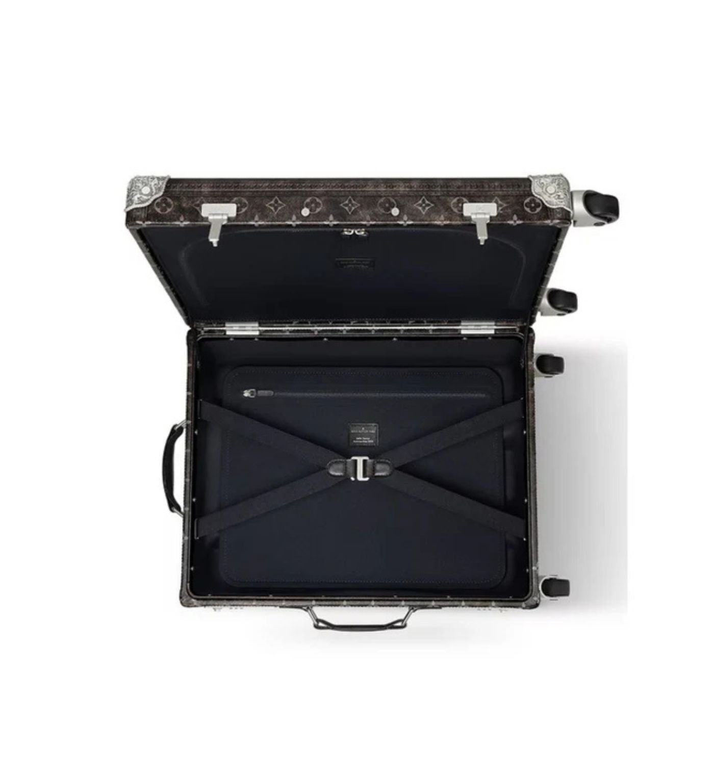 Men's FW24 Brushed Monogran leather Rolling Trunk launching “Louis vuitton bag”