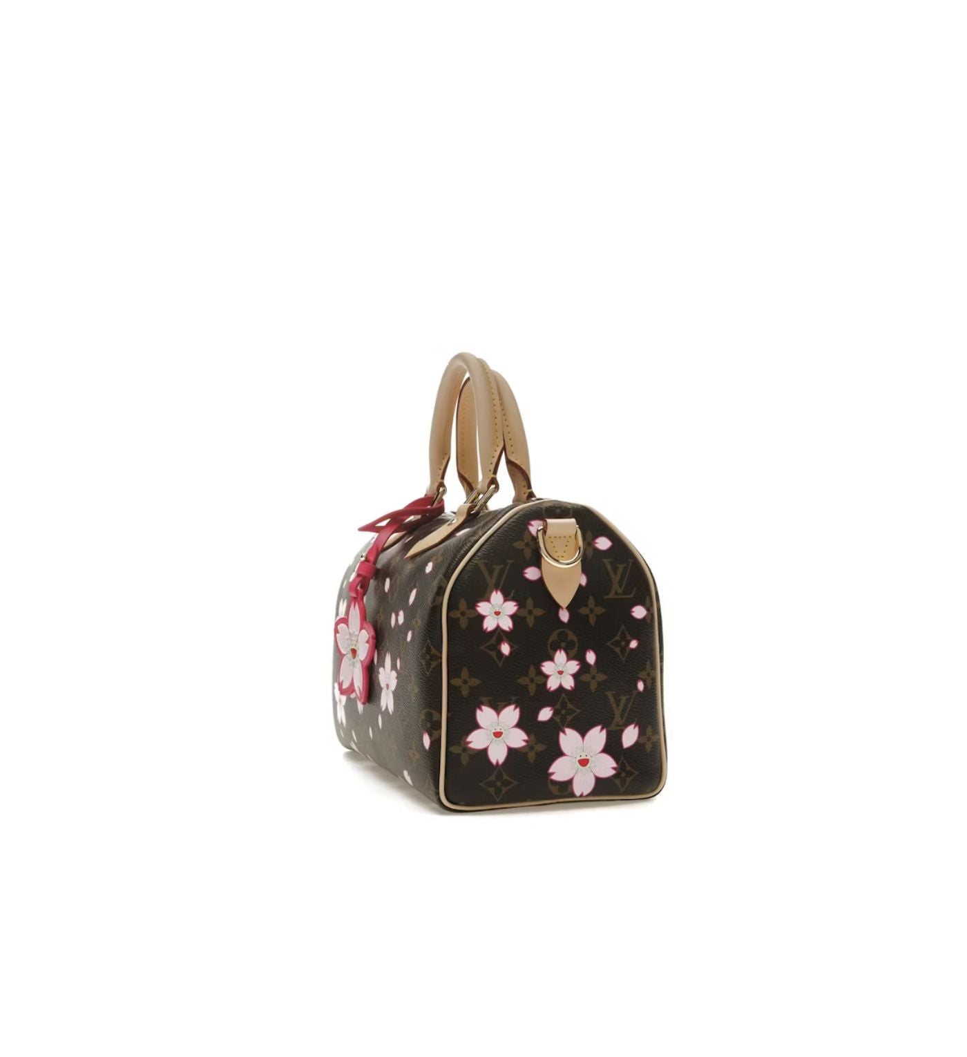 Louis Vuitton x Takashi Murakami Cherry Blossom Speedy Bandouliere 25