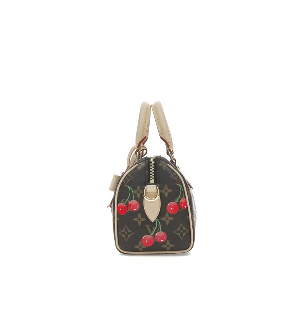 Louis Vuitton x Takashi Murakami Cherry Speedy Bandouliere