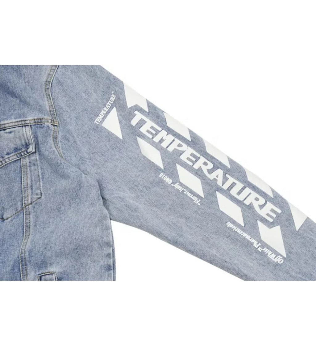 Offwithe jacket clear logo X Virgil Abloh