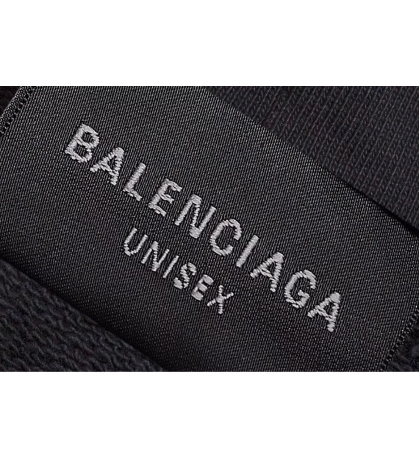Balenciaga hoodie black logo Paris