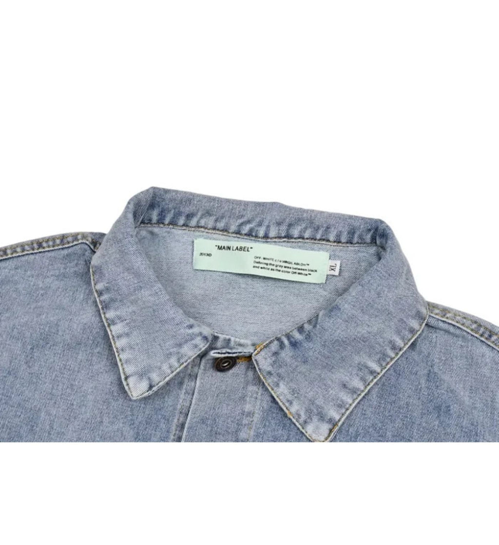 Offwithe jacket clear logo X Virgil Abloh