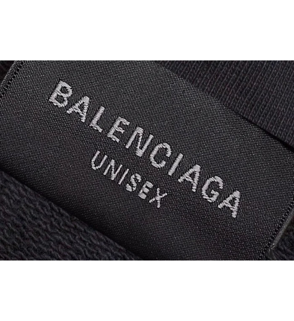 Balenciaga hoodie black logo