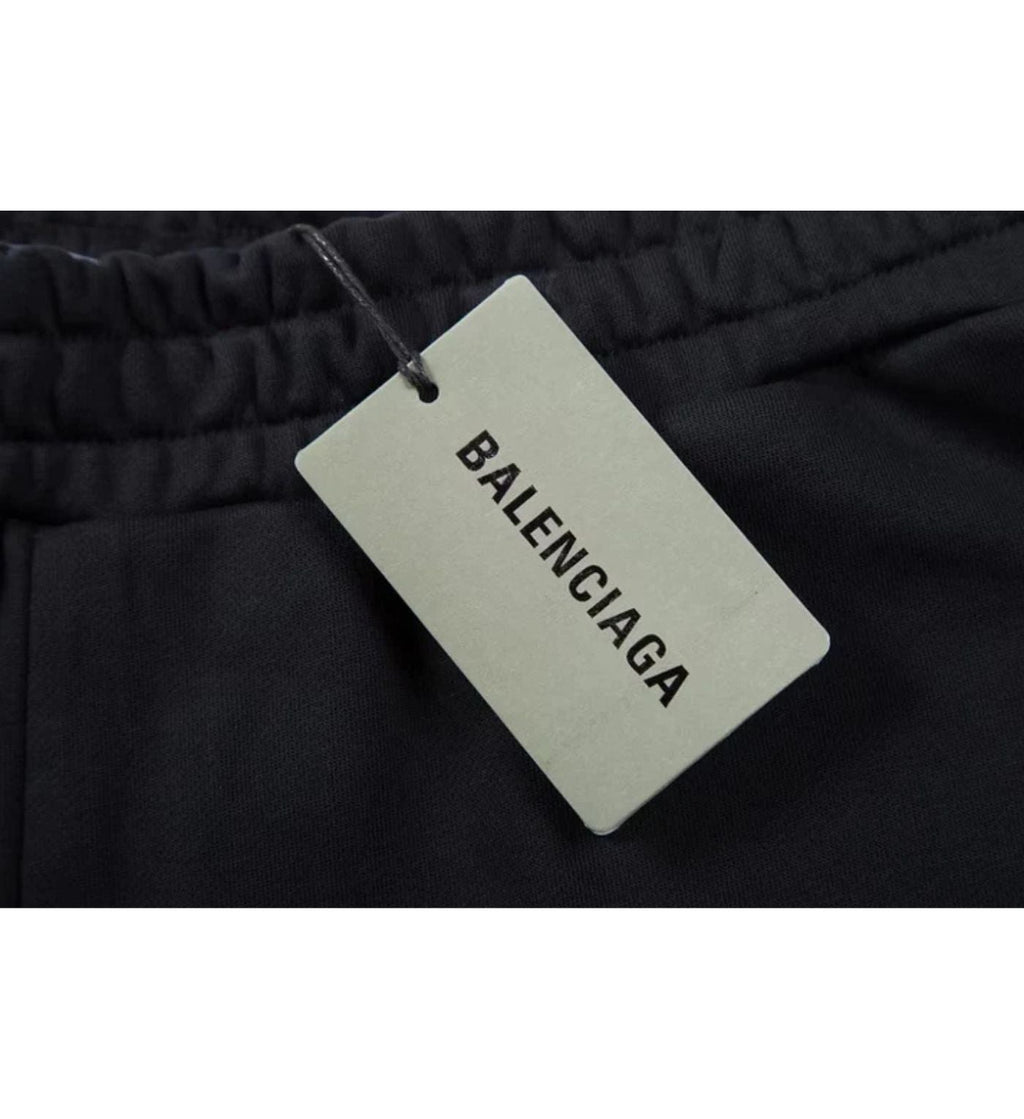 Balenciaga short summer black logo