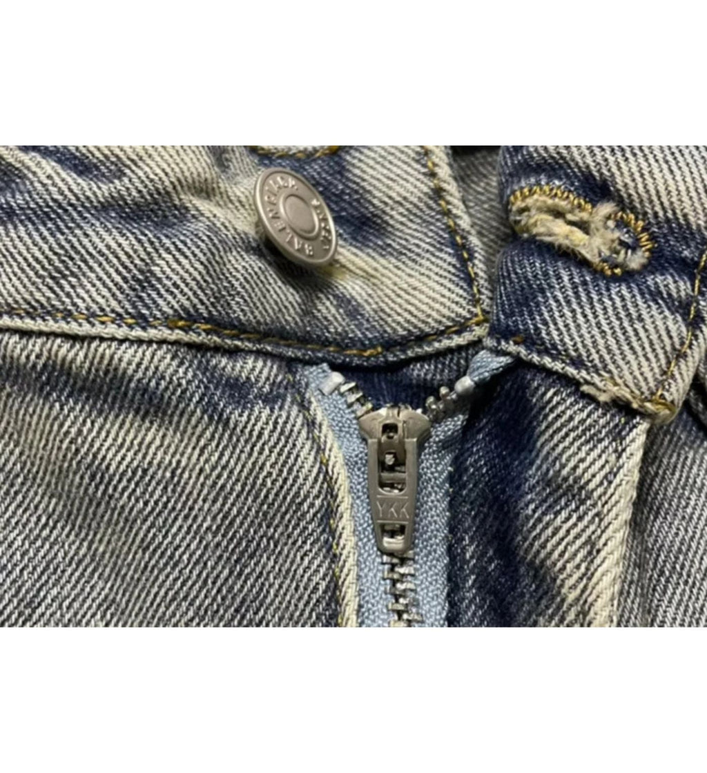 Balenciaga pants logo graffiti