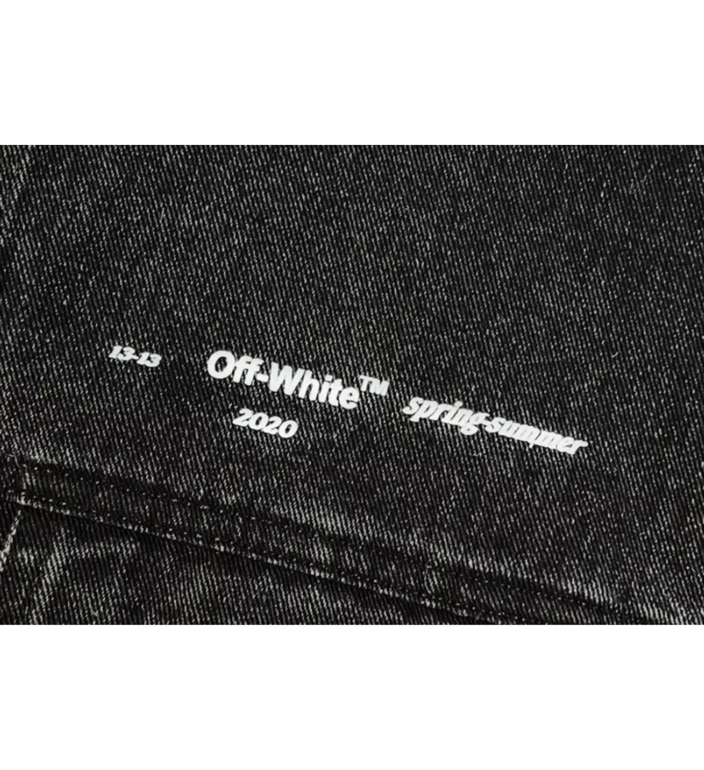 Offwithe jacket black logo X Virgil Abloh