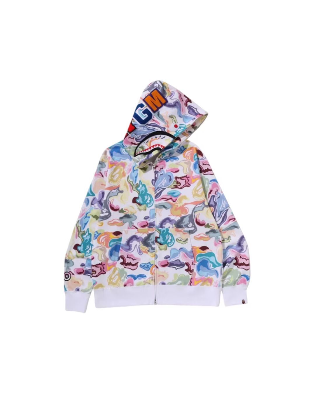 BAPE Art Camo Shark Full Zip Hoodie