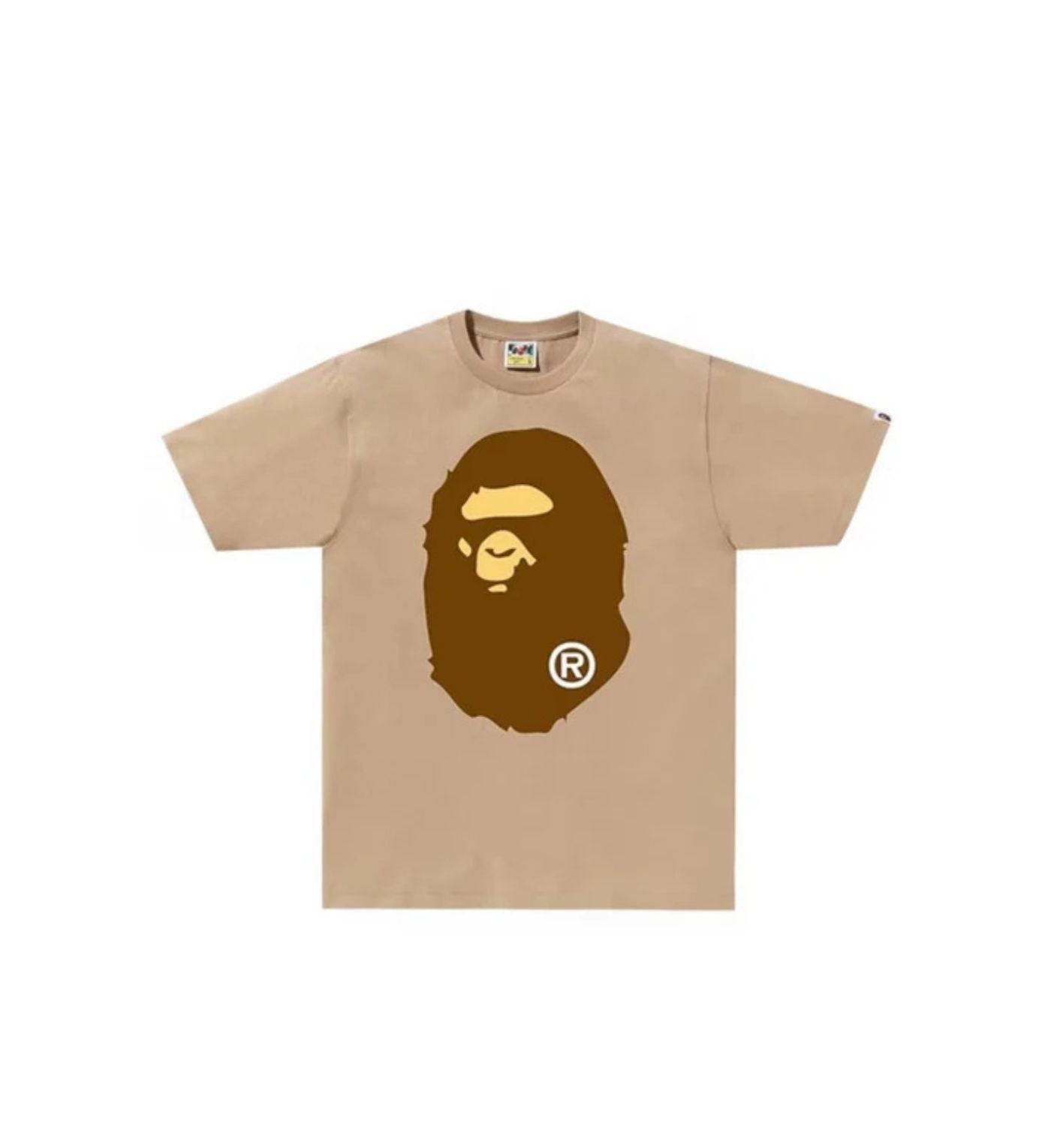 BAPE Big Ape Head Tee 'Beige'