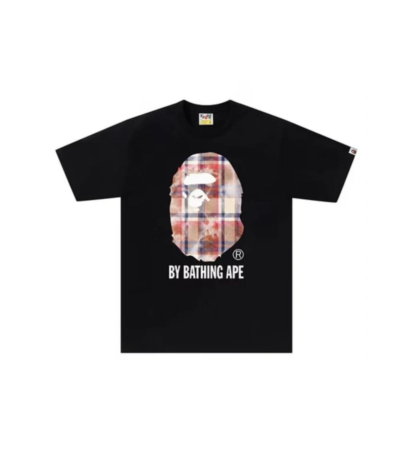 BAPE Bleach Check By Bathing Ape Tee 'Black'