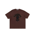 BAPE Mad College Garment Dyed Relaxed Fit Tee 'Brown'