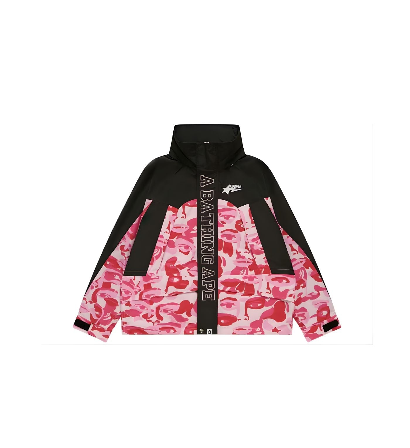 BAPE x KidSuper Camo Snowboard Jacket