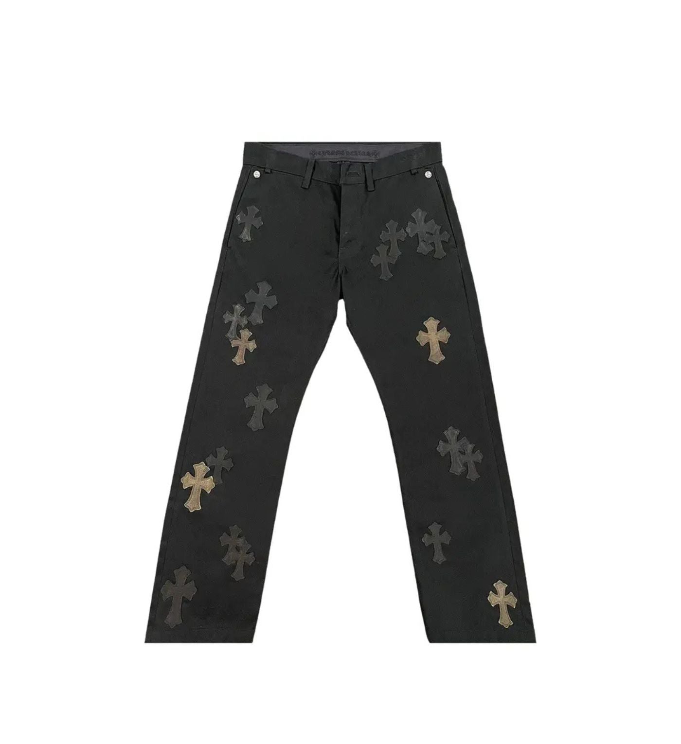 Chrome Hearts Cross Patch Chino Pants 'Black/Camo'
