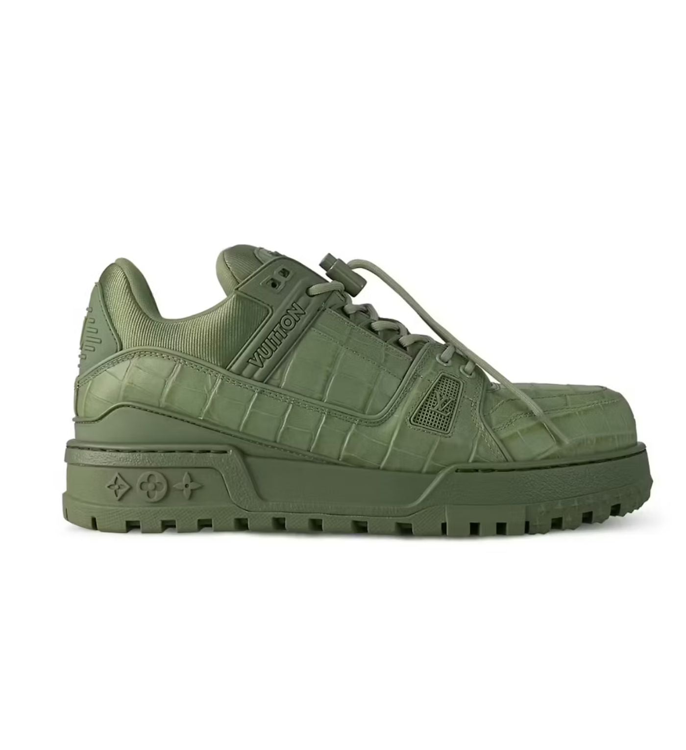 Louis Vuitton LV Trainer Maxi Sneaker Khaki