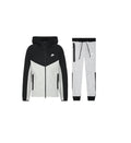 Nike Sportswear Tech Fleece Windrunner Full Zip Hoodie & Joggers Set Dark Grey H